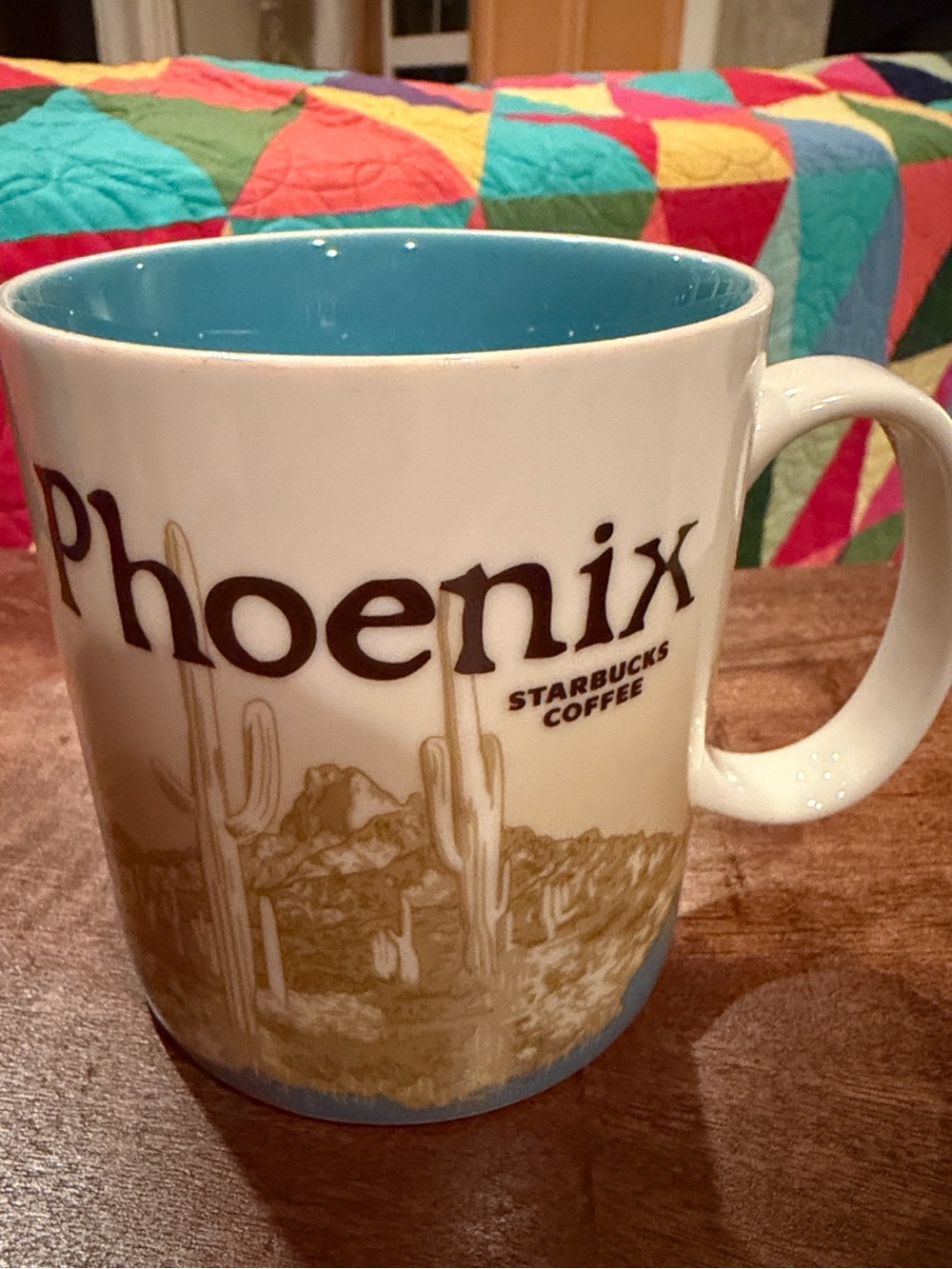 Phoenix Starbucks coffee mug cup cities places Arizona EUC